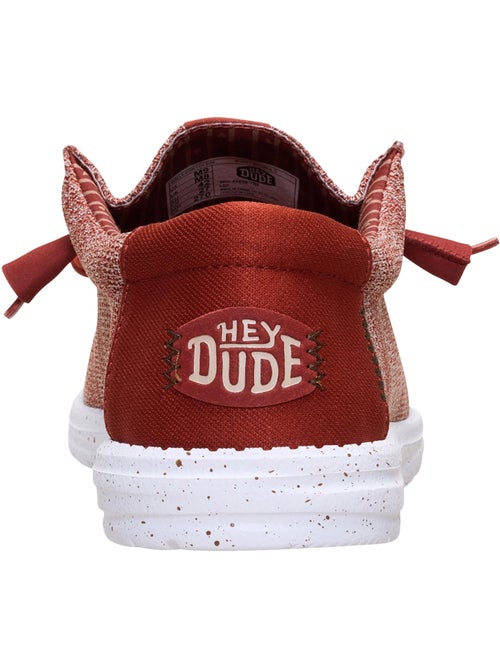 Mocassin à Lacets Hey Dude Wally Stretch Sox - Kiabi Mocassin à Lacets Hey Dude Wally Stretch Sox - Kiabi