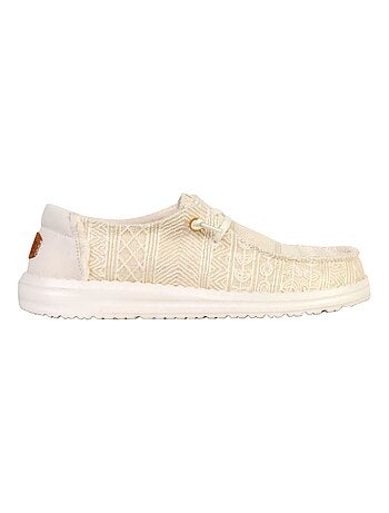 Mocassin à Lacets Hey Dude Wendy Crochet Lace