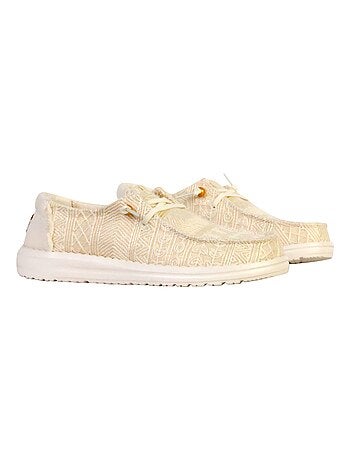 Mocassin à Lacets Hey Dude Wendy Crochet Lace