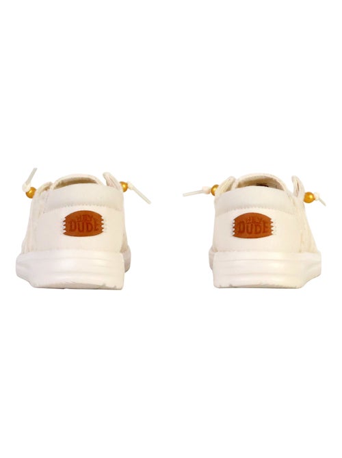Mocassin à Lacets Hey Dude Wendy Crochet Lace - Kiabi