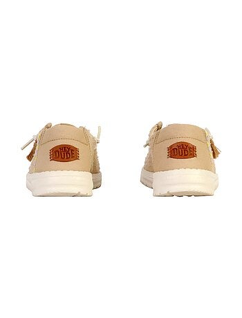 Mocassin à Lacets Hey Dude Wendy Perf Canvas