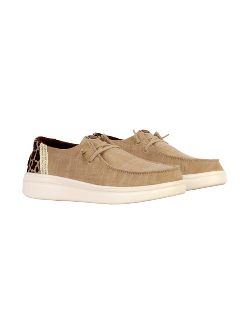 Mocassin à Lacets Hey Dude Wendy Rise Animal - Kiabi