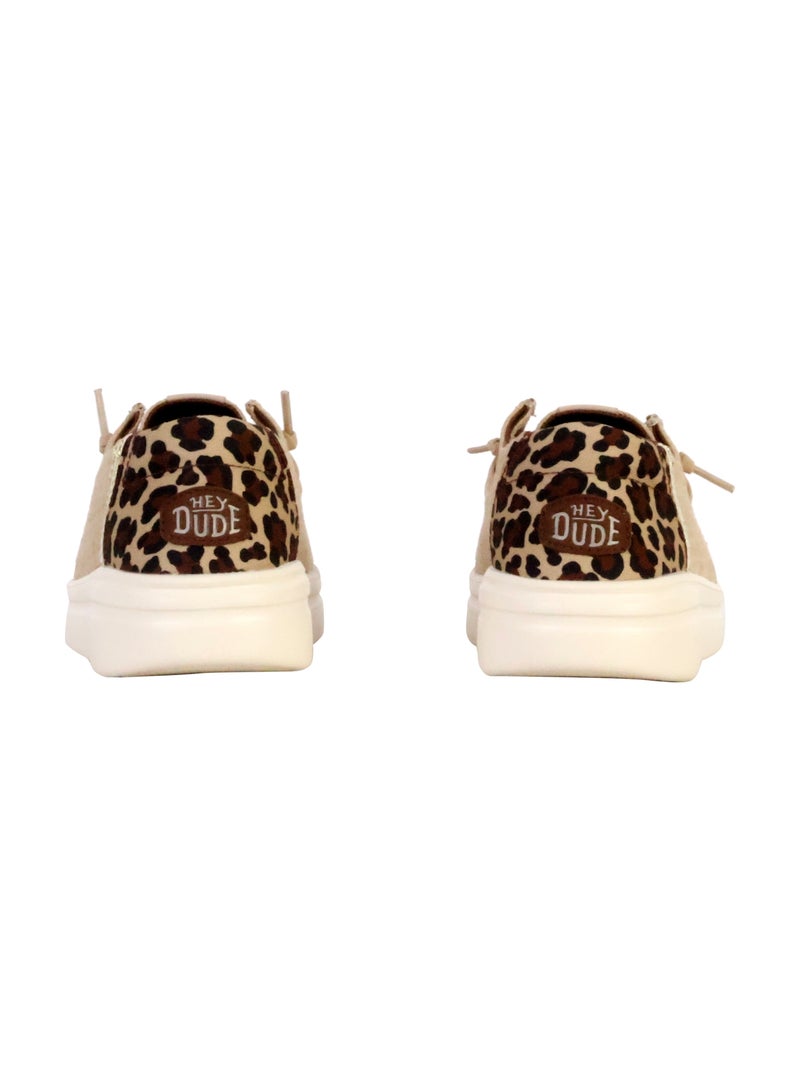 Mocassin à Lacets Hey Dude Wendy Rise Animal Marron - Kiabi
