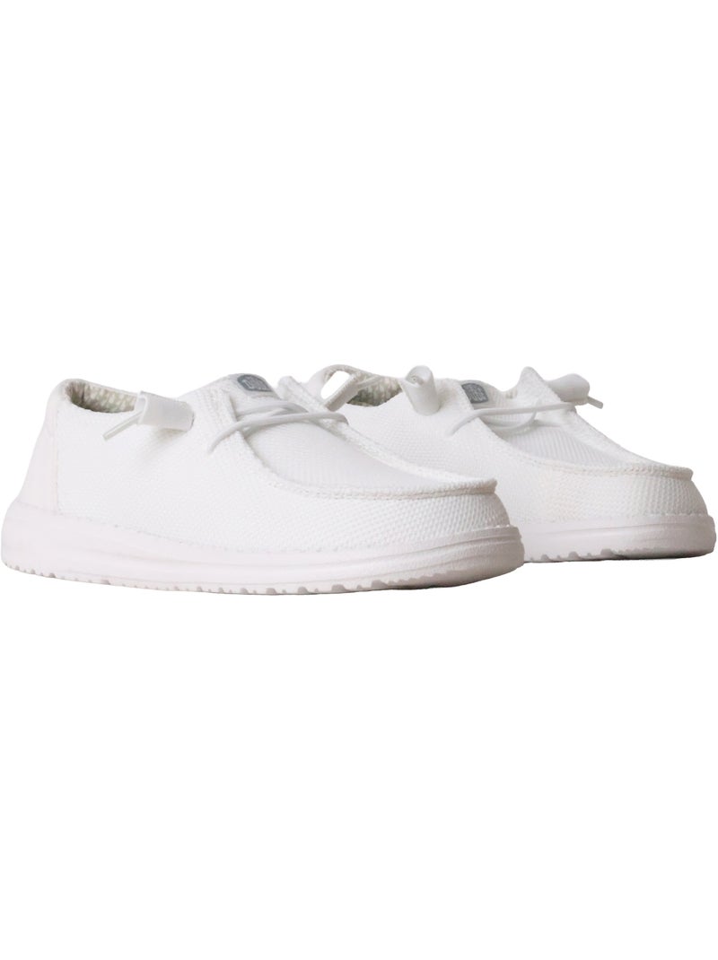 Mocassin à Lacets Hey Dude Wendy Stretch Sox Blanc - Kiabi