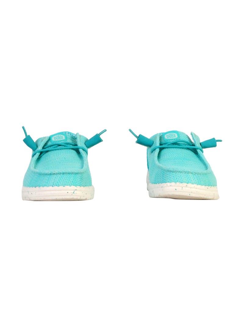 Mocassin à Lacets Hey Dude Wendy Stretch Sox Bleu - Kiabi