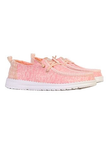 Mocassin à Lacets Hey Dude Wendy Surf Wash