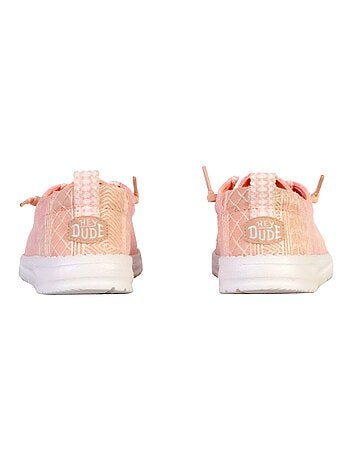Mocassin à Lacets Hey Dude Wendy Surf Wash