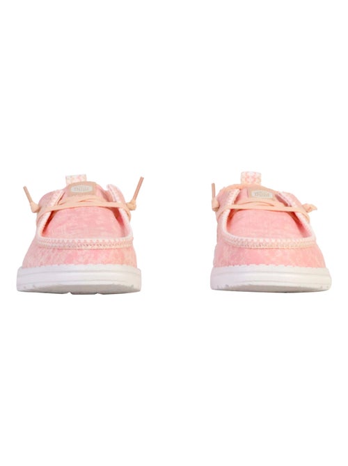 Mocassin à Lacets Hey Dude Wendy Surf Wash - Kiabi