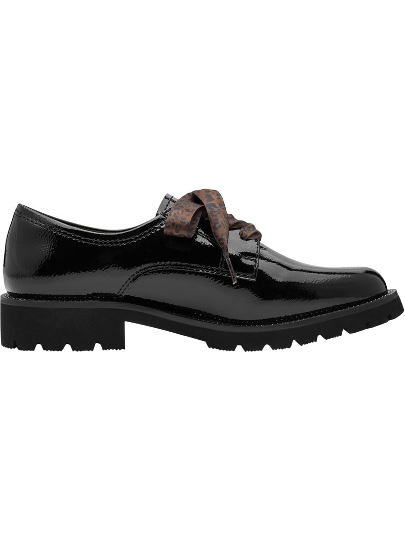 Mocassin à lacets tamaris Noir - Kiabi