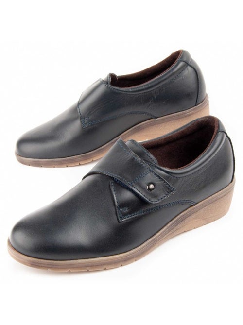 Mocassin à Pointe Cuir Naturel Purapiel - Kiabi