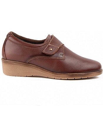 Mocassin à Pointe Cuir Naturel Purapiel