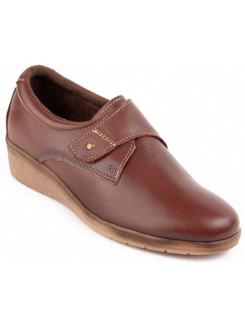 Mocassin à Pointe Cuir Naturel Purapiel - Kiabi