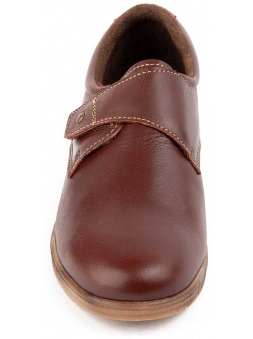 Mocassin à Pointe Cuir Naturel Purapiel - Kiabi