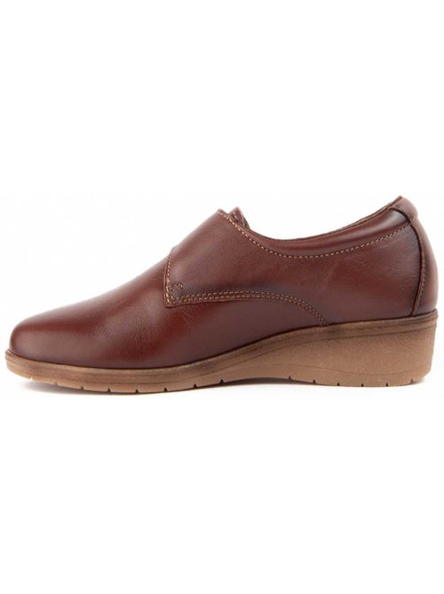 Mocassin à Pointe Cuir Naturel Purapiel - Kiabi