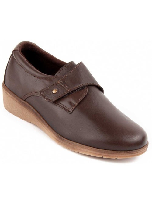 Mocassin à Pointe Cuir Naturel Purapiel - Kiabi