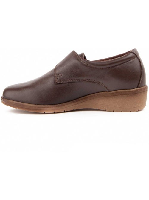 Mocassin à Pointe Cuir Naturel Purapiel - Kiabi