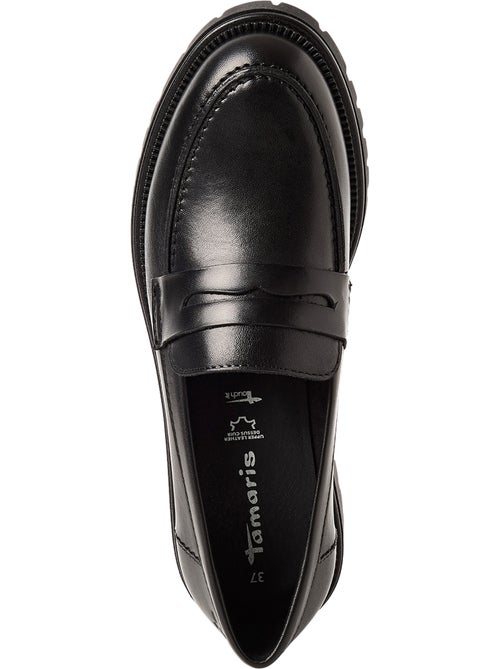 Mocassin à talon cuir tamaris* - Kiabi Mocassin à talon cuir tamaris* - Kiabi