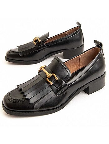 Mocassin à Talon Matériel Synthétique Montevita