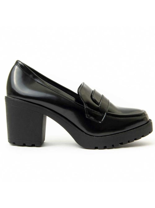 Mocassin à Talon Matériel Synthétique Montevita - Kiabi
