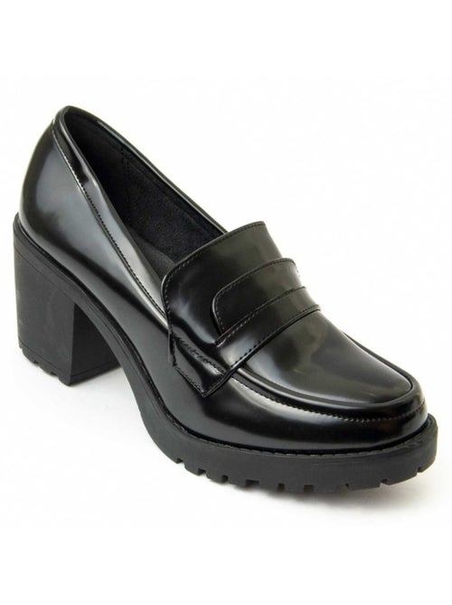 Mocassin à Talon Matériel Synthétique Montevita - Kiabi
