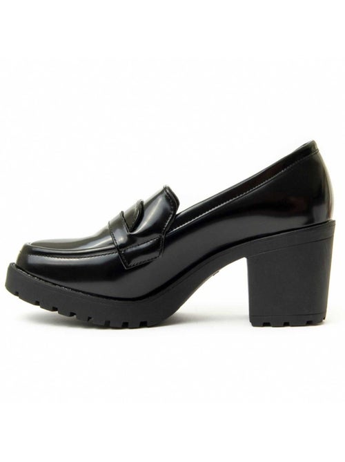 Mocassin à Talon Matériel Synthétique Montevita - Kiabi