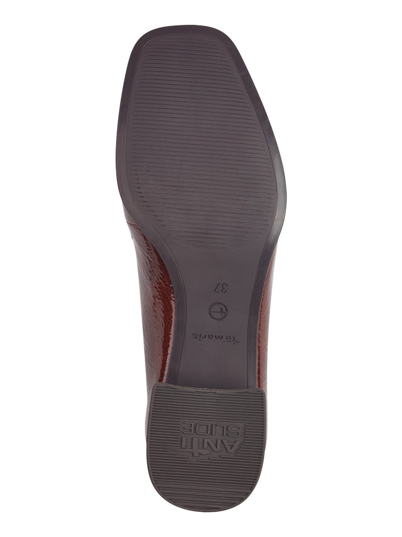 Mocassin à Talon Tamaris Marron - Kiabi