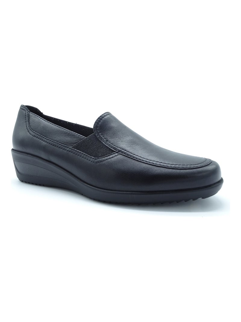 Mocassin Ara Noir Noir - Kiabi
