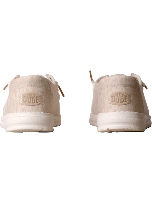 Mocassin Basse à Lacets Hey Dude Wendy Stretch Jersey - Kiabi