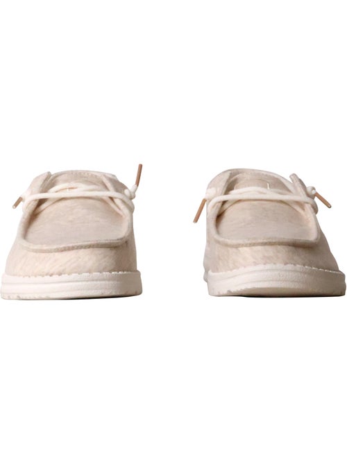 Mocassin Basse à Lacets Hey Dude Wendy Stretch Jersey - Kiabi