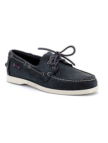 Bateau en Cuir Sebago