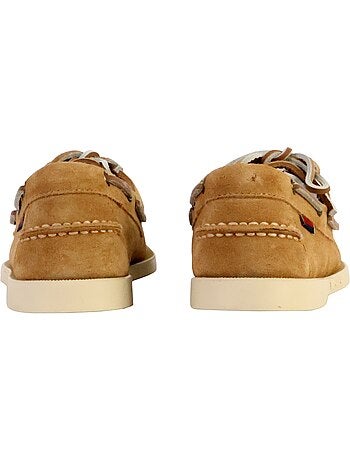 Mocassin Basse Cuir Sebago Portland Flesh Out