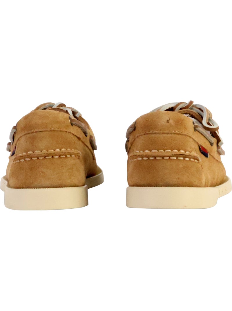 Mocassin Basse Cuir Sebago Portland Flesh Out Beige - Kiabi