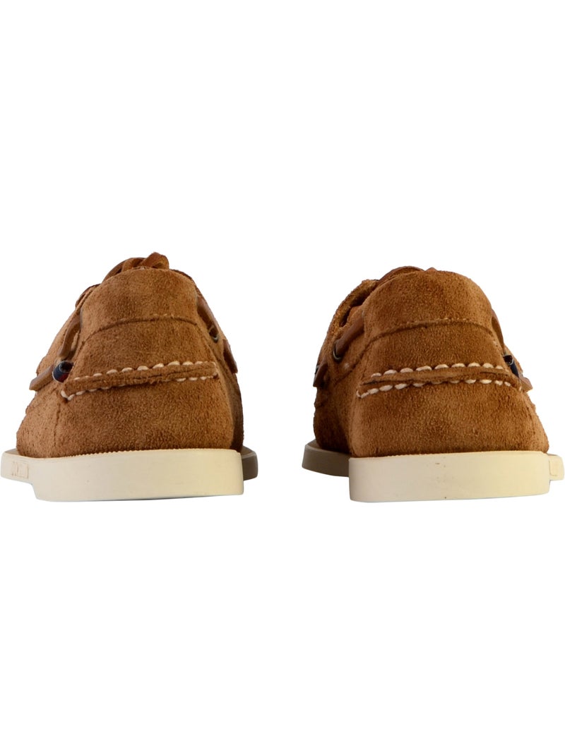 Mocassin Basse Cuir Sebago Portland Flesh Out Marron - Kiabi