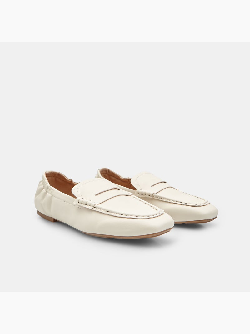 Mocassin Bata Blanc - Kiabi