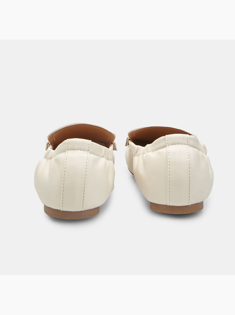 Mocassin Bata Blanc - Kiabi