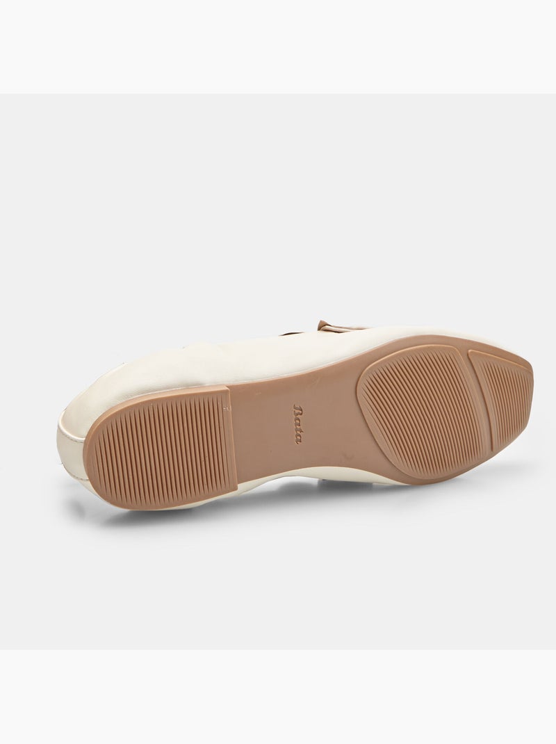 Mocassin Bata Blanc - Kiabi