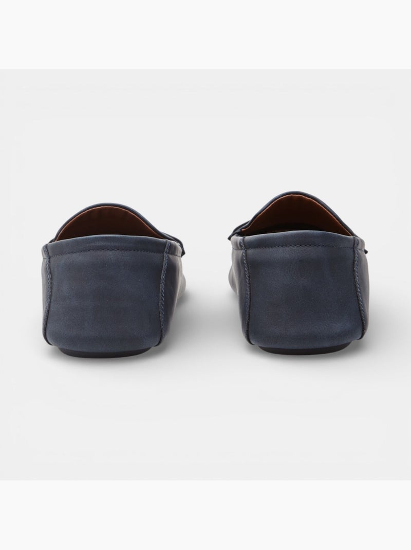 Mocassin Bata Bleu - Kiabi
