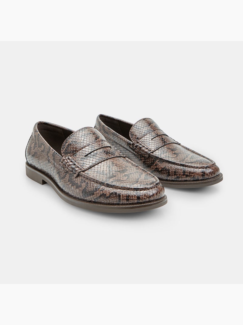 Mocassin Bata Marron - Kiabi