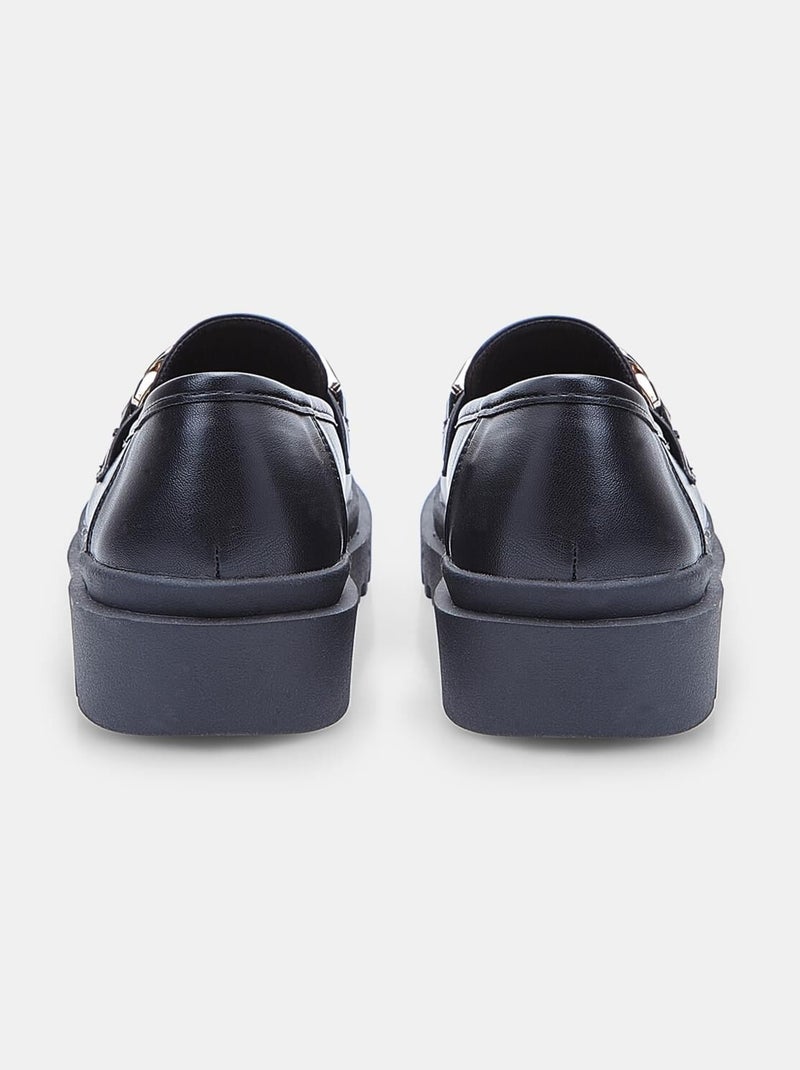 Mocassin Bata Noir - Kiabi