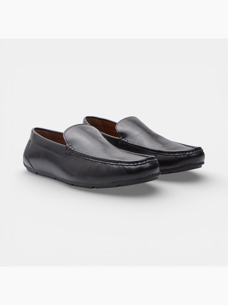 Mocassin Bata Noir - Kiabi