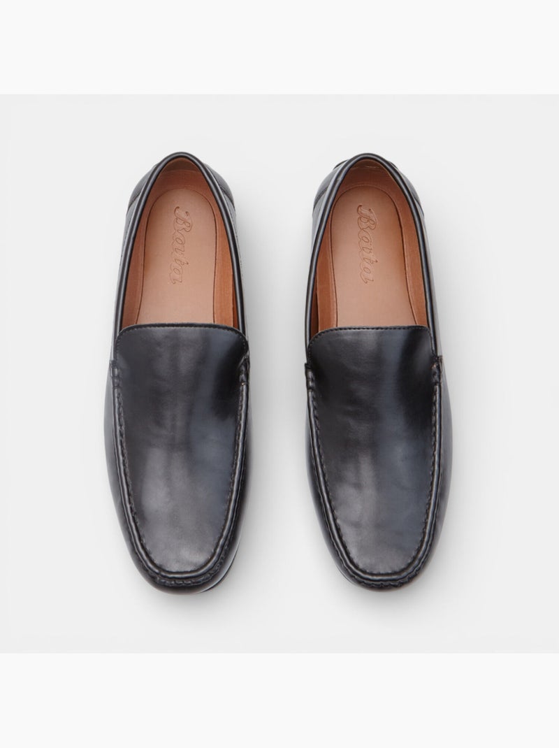 Mocassin Bata Noir - Kiabi