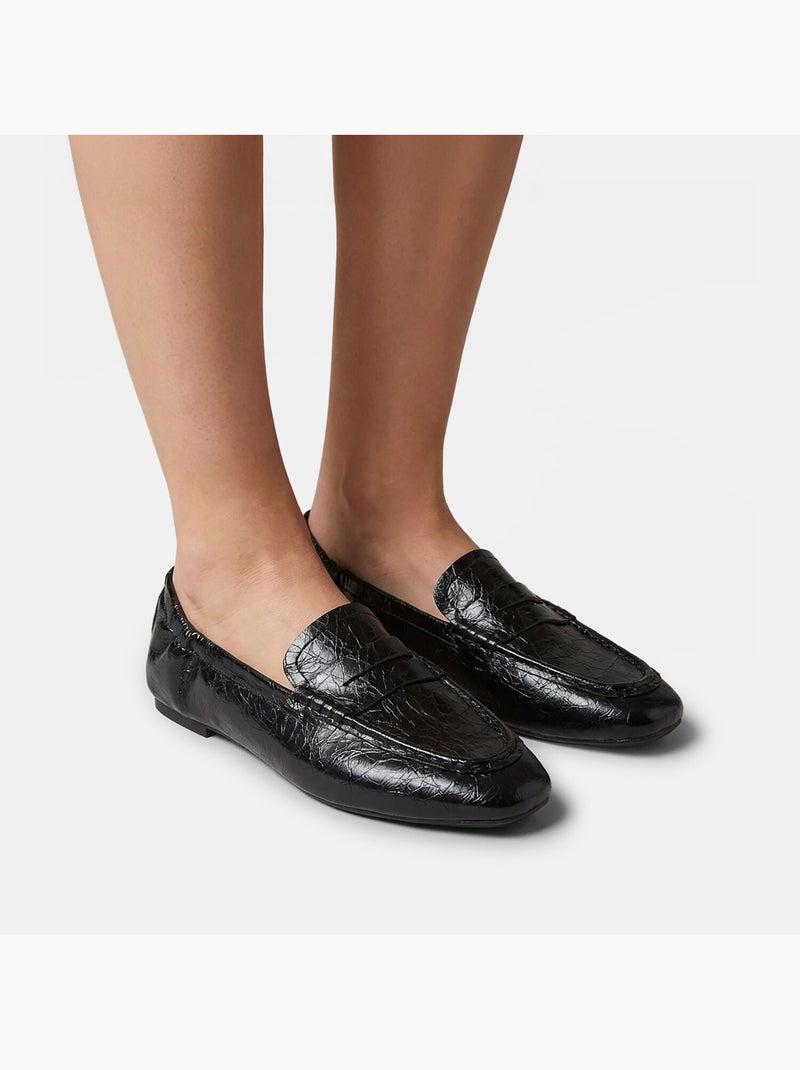 Mocassin Bata Noir - Kiabi