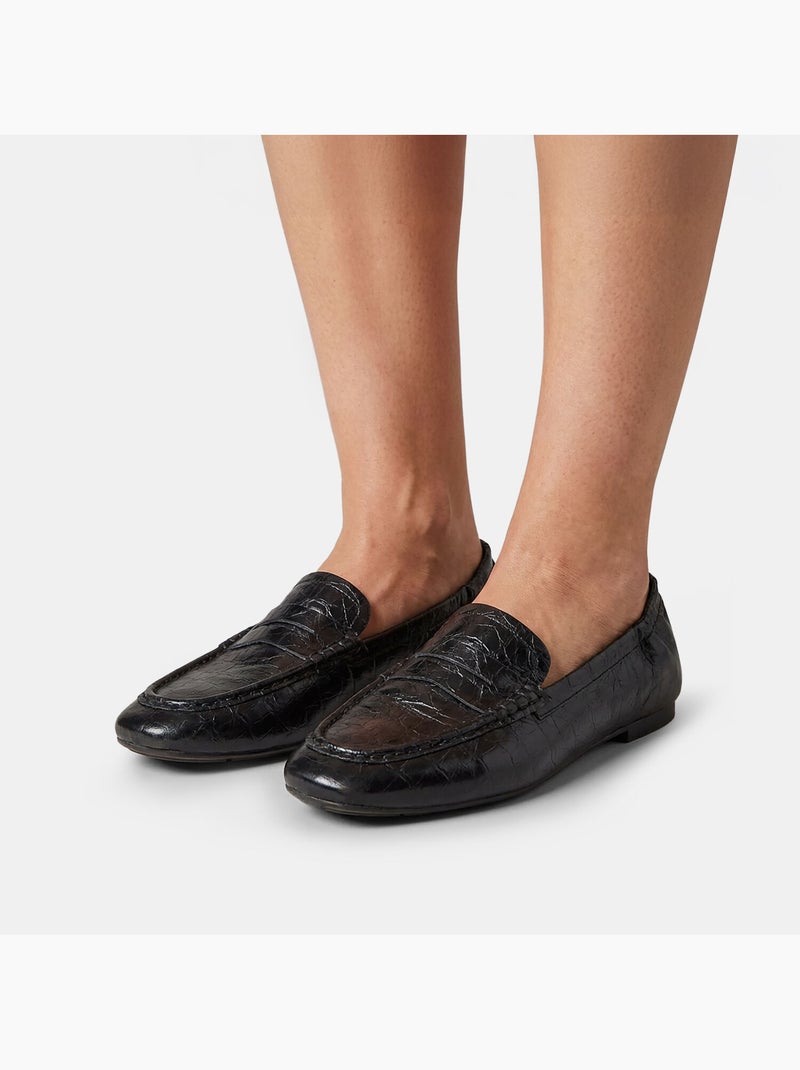Mocassin Bata Noir - Kiabi