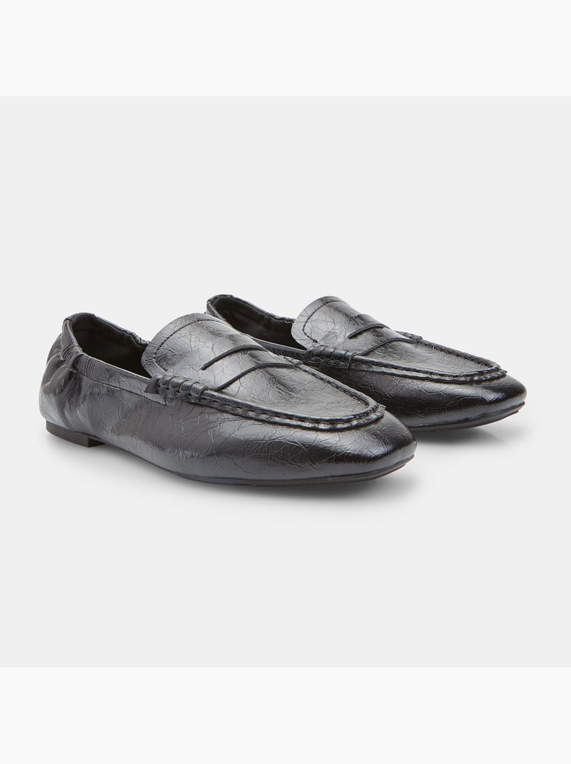 Mocassin Bata Noir - Kiabi