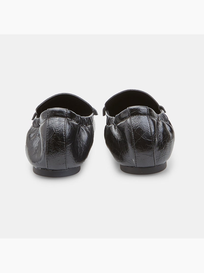 Mocassin Bata Noir - Kiabi