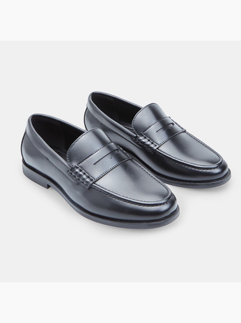 Mocassin Bata Noir - Kiabi