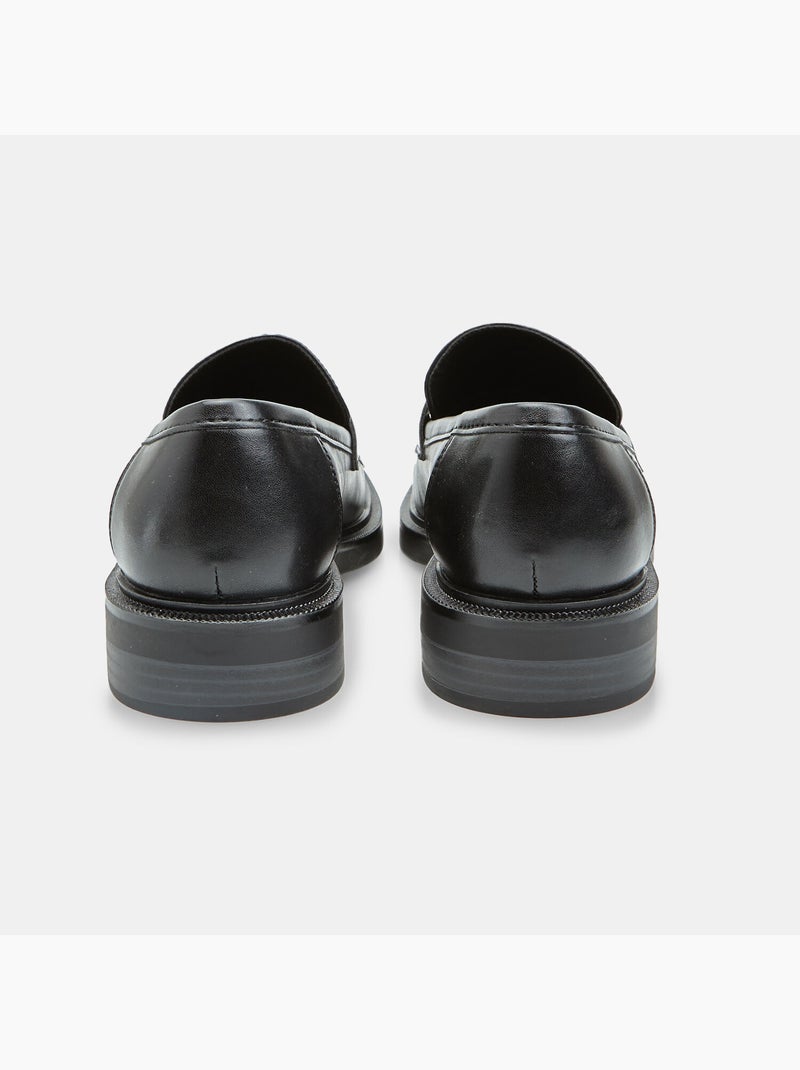 Mocassin Bata Noir - Kiabi