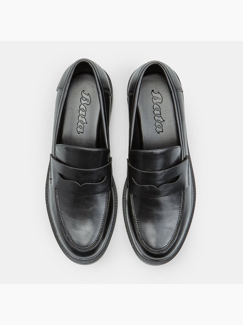 Mocassin Bata Noir - Kiabi