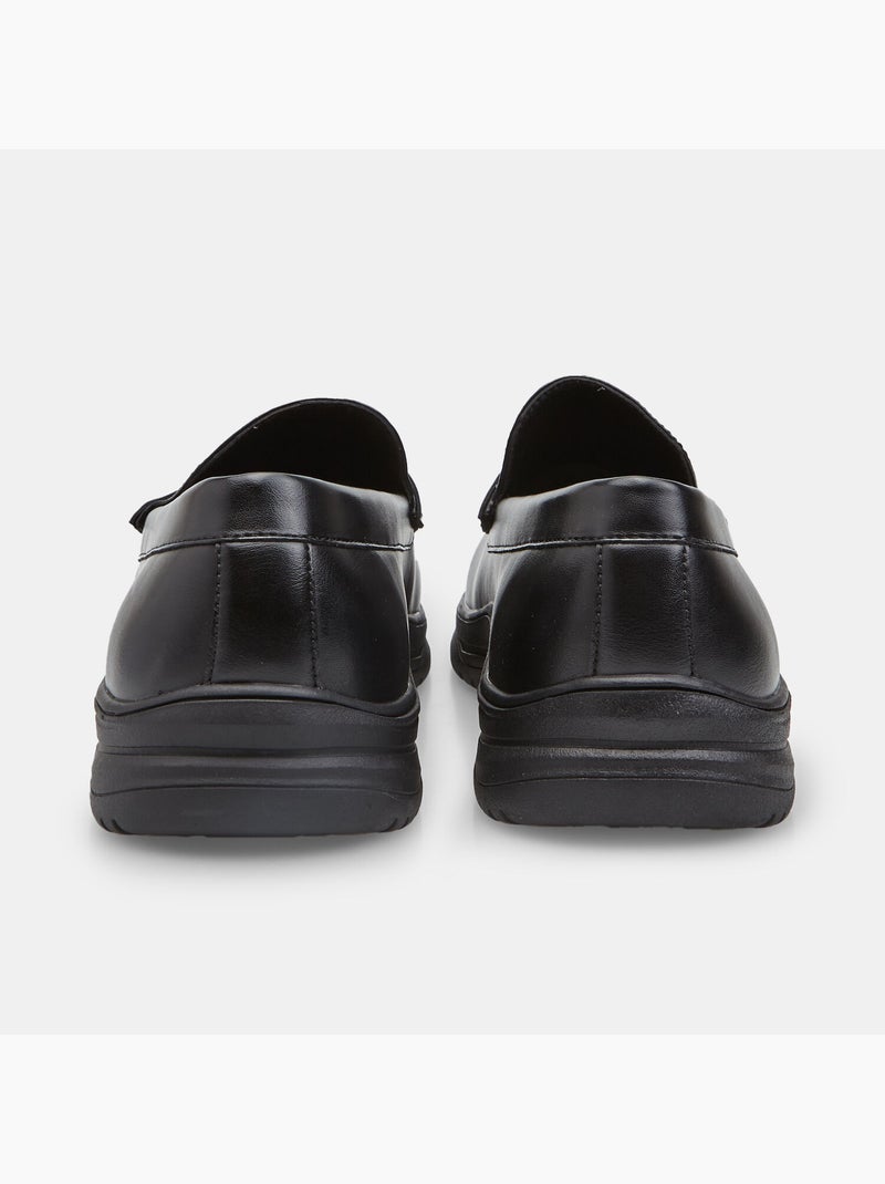 Mocassin Bata Noir - Kiabi