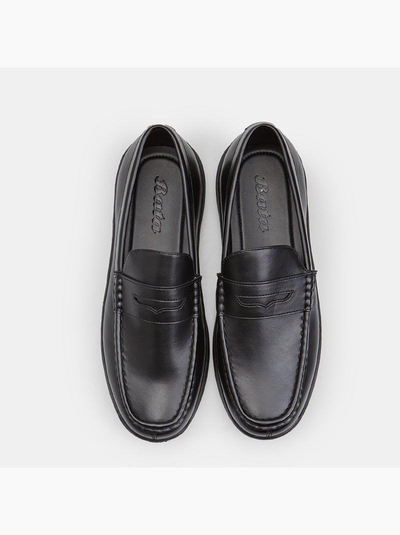 Mocassin Bata Noir - Kiabi